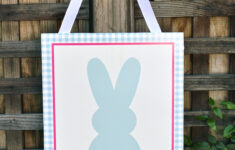Pin The Tail On The Bunny – Let'S Diy It All – With Kritsyn Merkley inside Pin the Tail On the Easter Bunny Printable