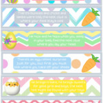 Printable Easter Basket Scavenger Hunt! Make Easter Egg Stra Special Inside Free Easter Basket Scavenger Hunt Printable