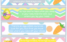 Printable Easter Basket Scavenger Hunt! Make Easter Egg-Stra Special pertaining to Free Printable Easter Basket Scavenger Hunt