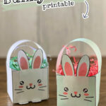 Printable Easter Bunny Basket Regarding Printable Easter Baskets