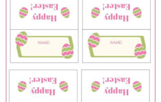 Printable Easter Place Cards - Add A Little Adventure inside Free Printable Easter Name Place Cards