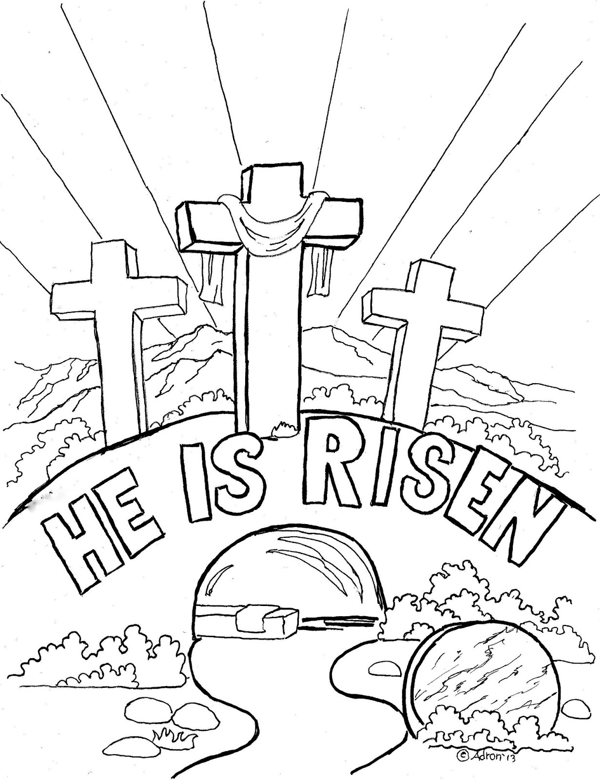 Religious Easter Coloring Pages - Best Coloring Pages For Kids with regard to Easter Printable Religious