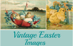 Vintage Easter Images | Adorable Free Printables - House Of Hawthornes throughout Free Printable Vintage Easter Images