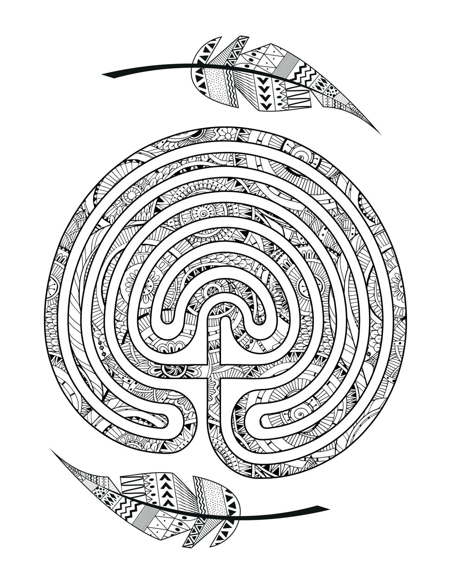 10 Printable Labyrinth Ideas To Save Today | Labyrinth, Labyrinth inside Free Finger Labyrinth Printable