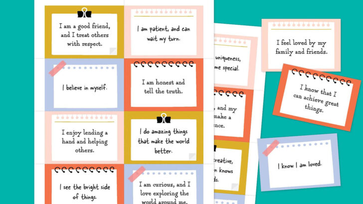 Free Printable Daily Affirmations