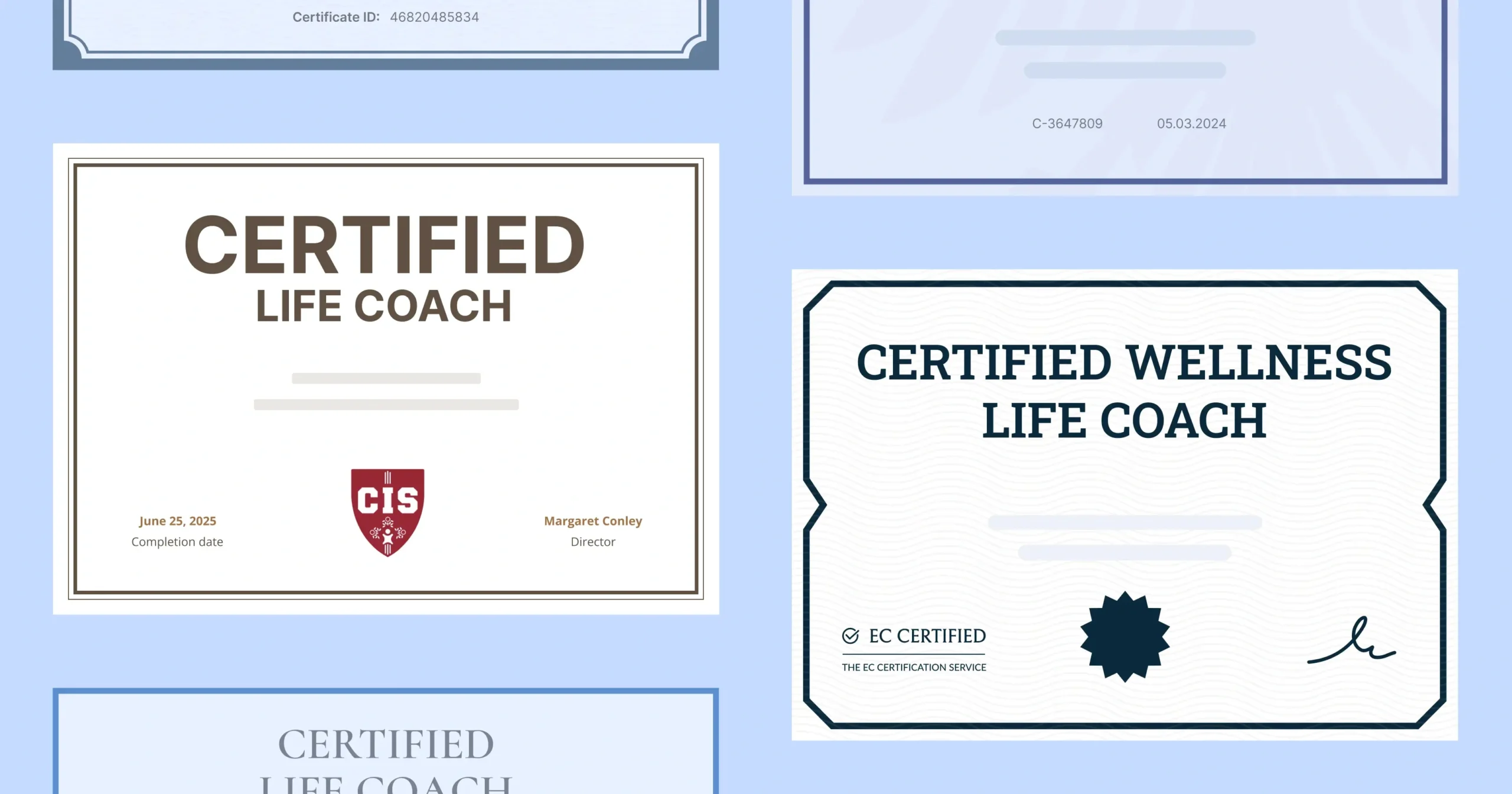 15 Free Life Coaching Certificate Templates regarding Free Life Coaching Templates
