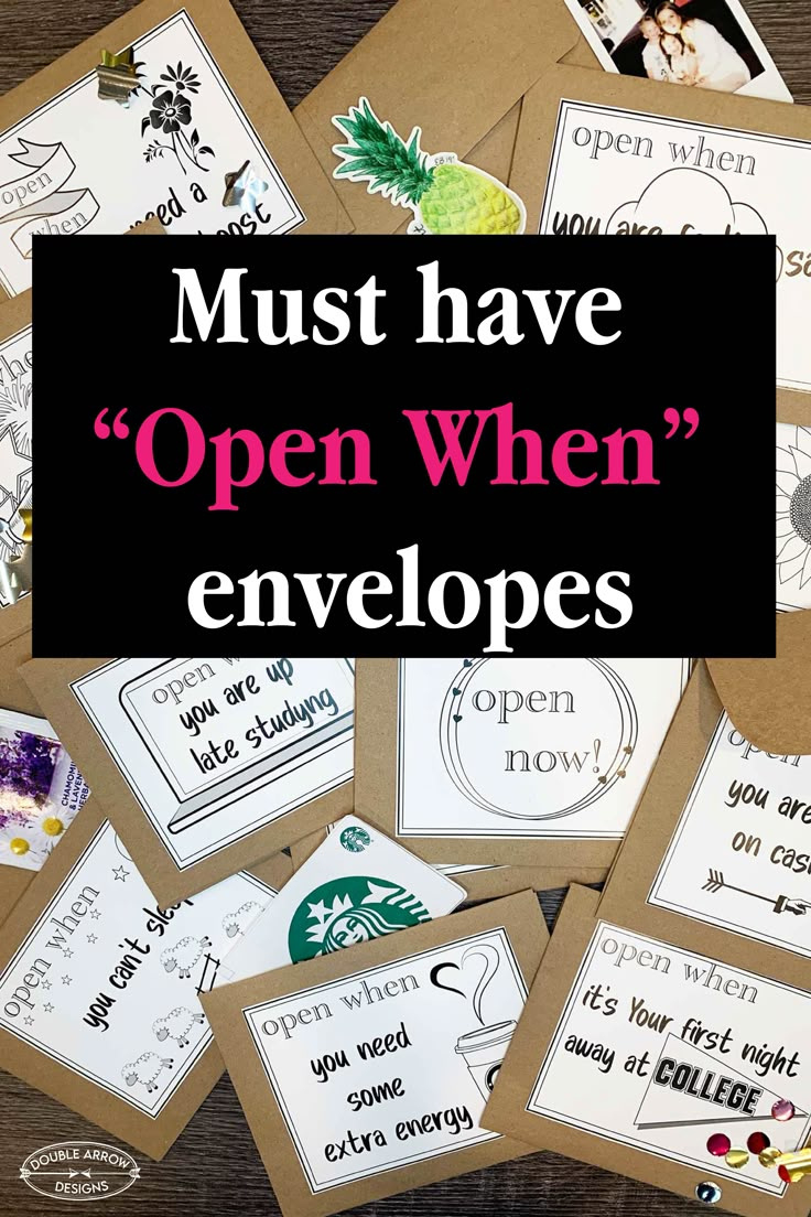 15 Free Printable Open When Labels pertaining to Free Open When Printables