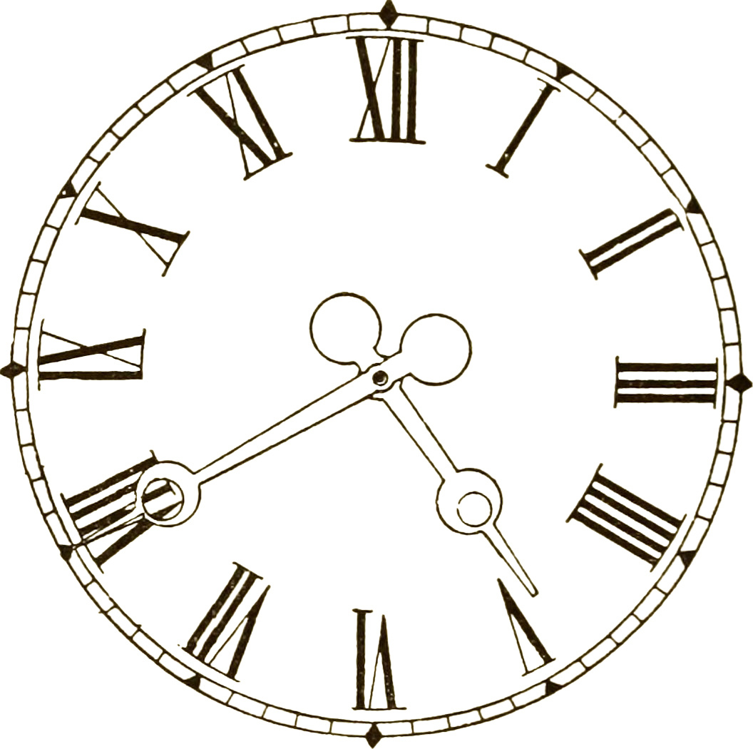 16 Clock Face Images - Print Your Own! - The Graphics Fairy regarding Free Printable Clock Faces
