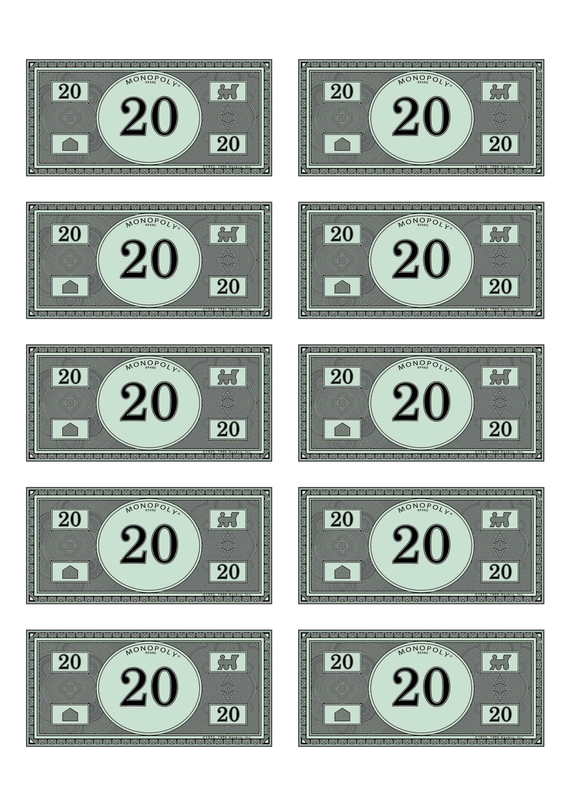 17 Spielgeld Momopoly Und Spielgeld Ideen, Die Du Dir Heute Merken with Free Printable Monopoly Money