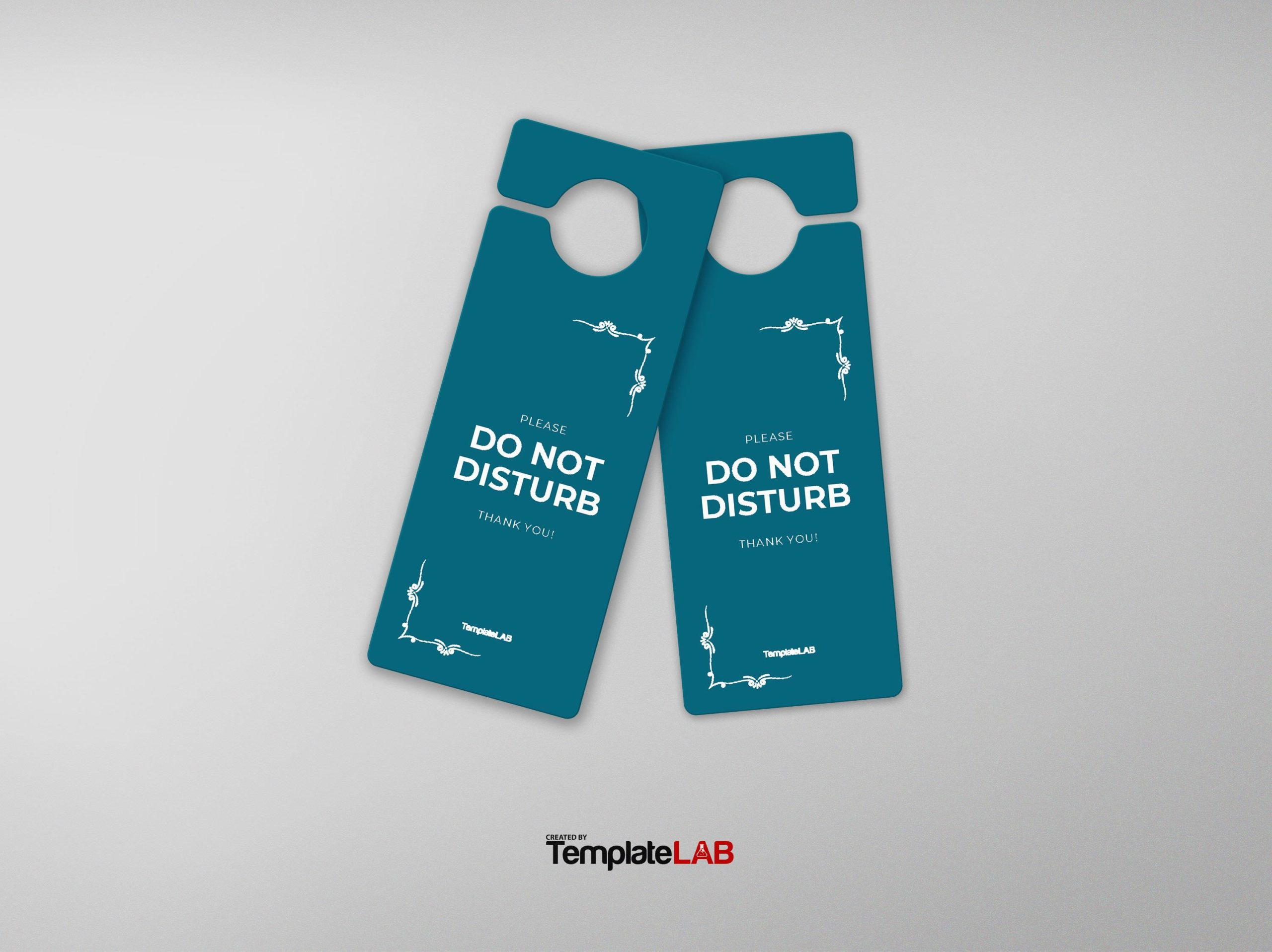 18 Free Door Hanger Templates (Word, Pdf, Psd) ᐅ Templatelab pertaining to Free Printable Bedroom Door Sign