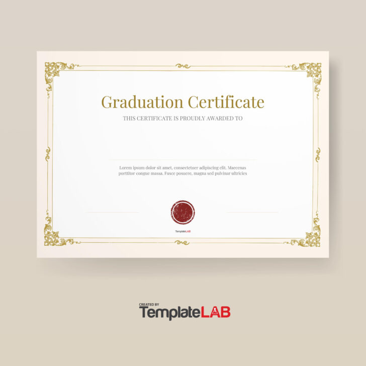Free Printable Graduation Certificates