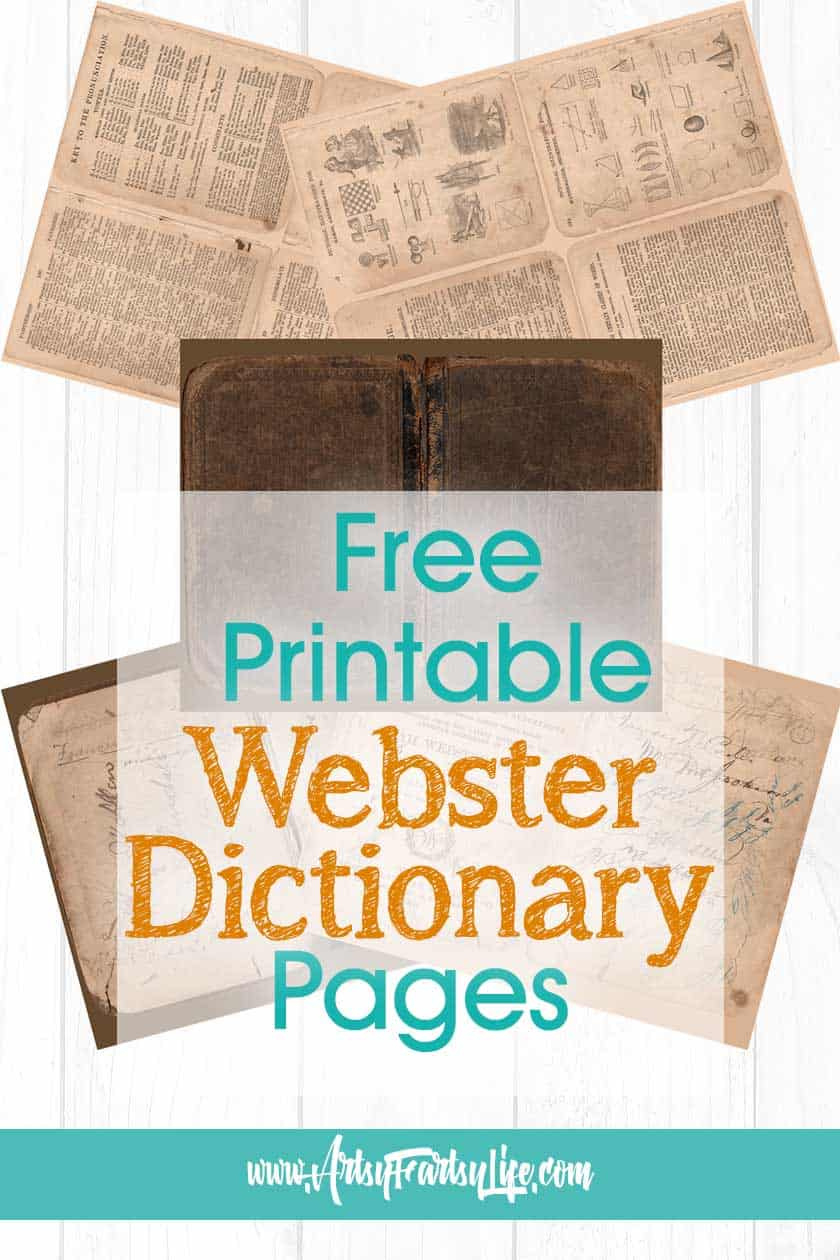 1880S Webster Dictionary Free Printable Background Papers · Artsy with regard to Free Printable Picture Dictionaries