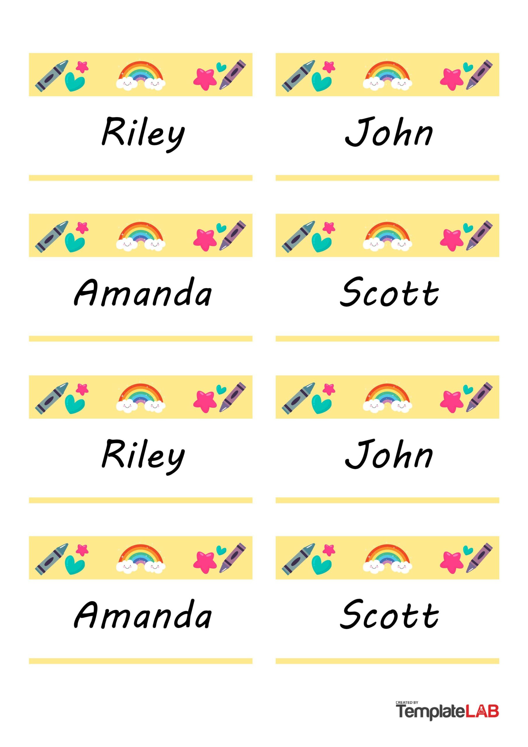19 Editable Name Tag &amp;amp; Name Badge Templates [Free] pertaining to Editable Name Tag Template Free Printable