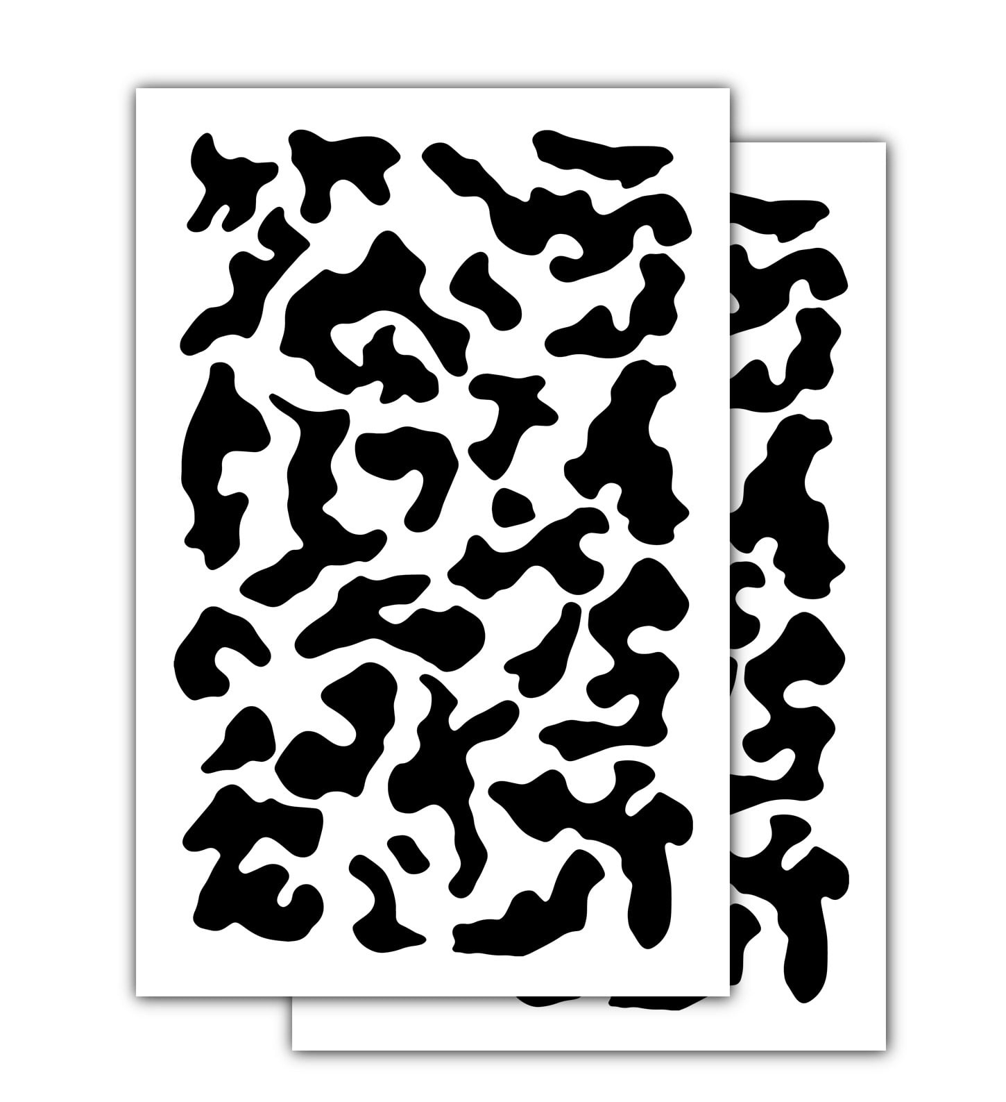 2 Pack Mylar Camo Stencils Camouflage Gun Paint Cerakote Small with regard to Free Printable Camo Templates For Painting