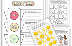 21 Impulse Control Activities For Kids (Pdf): Fun Games within Free Printable Self Control Worksheets