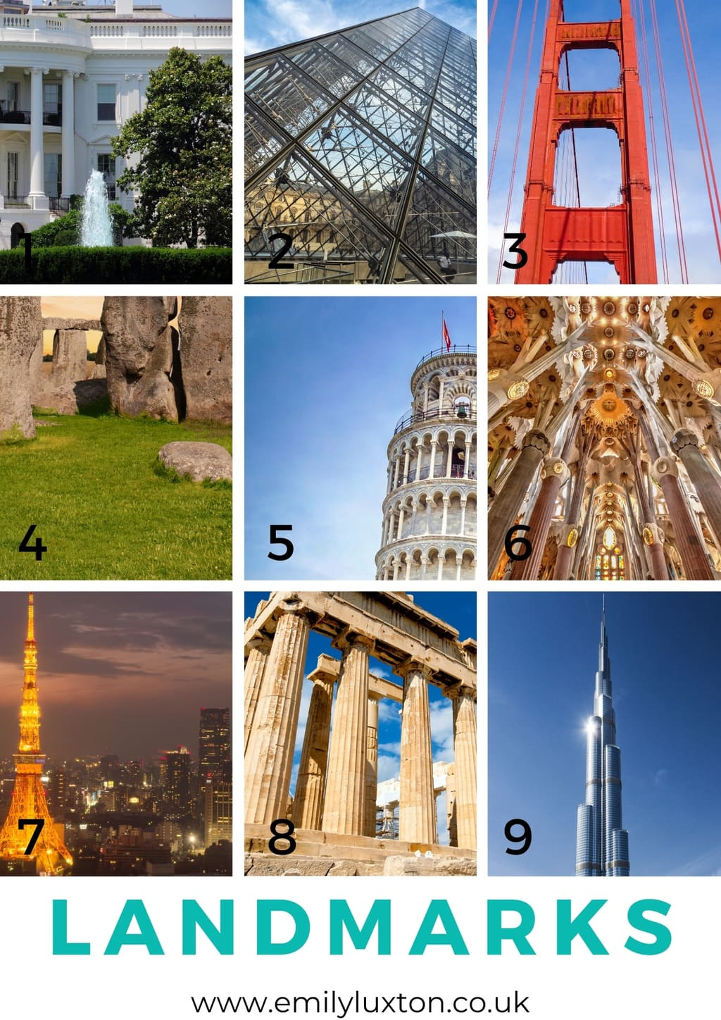 24 Free Ready-Made Travel Picture Quiz Rounds in Free Printable Picture Quiz With Answers Uk