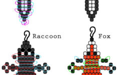 24 Perlentiere-Ideen | Perlentiere, Perlenarbeiten, Perlen Basteln for Free Printable Pony Bead Patterns