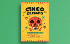 25+ Best Cinco De Mayo Templates: Flyers, Invitations, Posters regarding Cinco De Mayo Free Printable Invitations