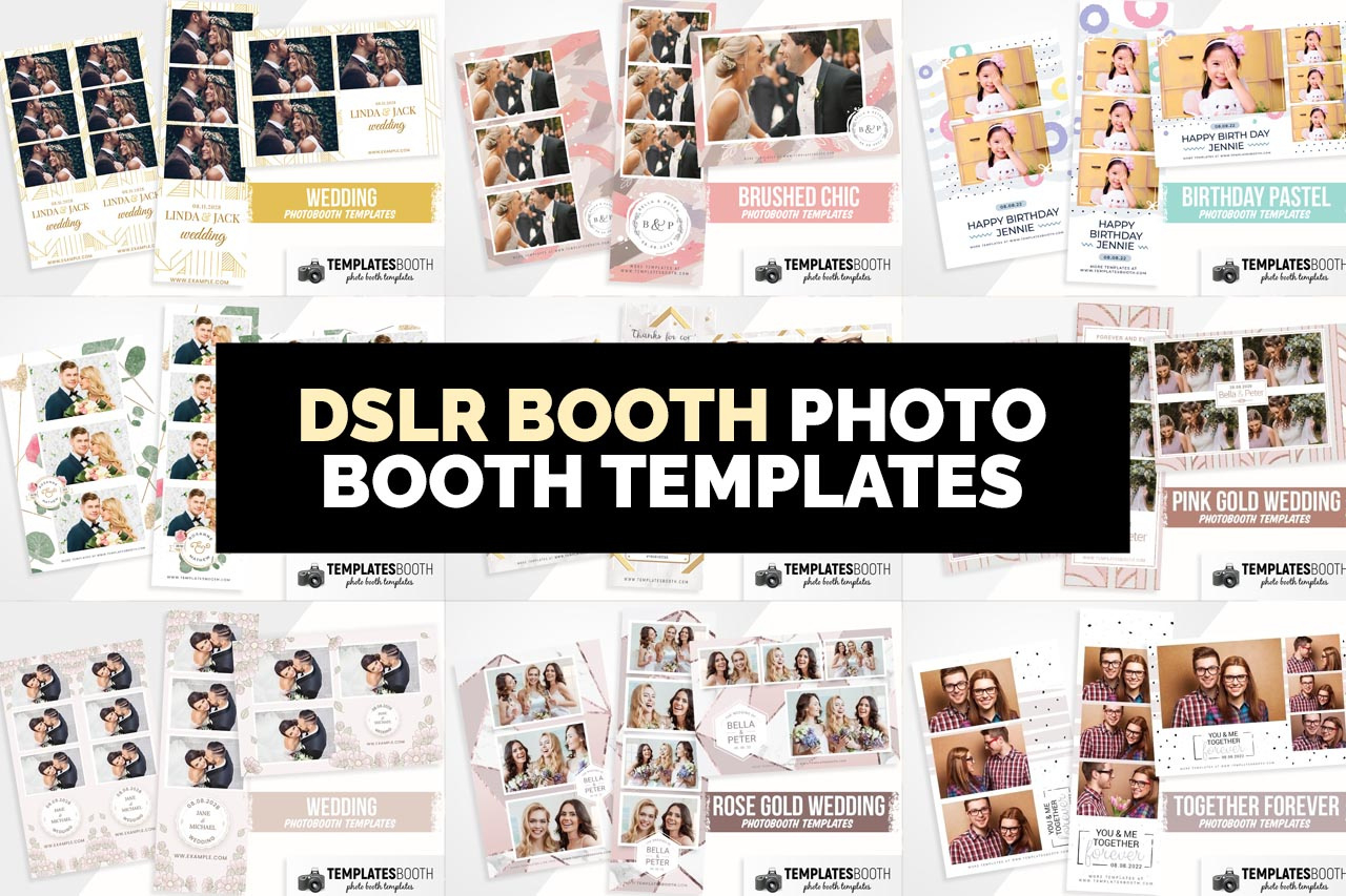 25+ Dslr Booth Templates For Photo Booth Owners - Designercandies for Dslrbooth Free Templates