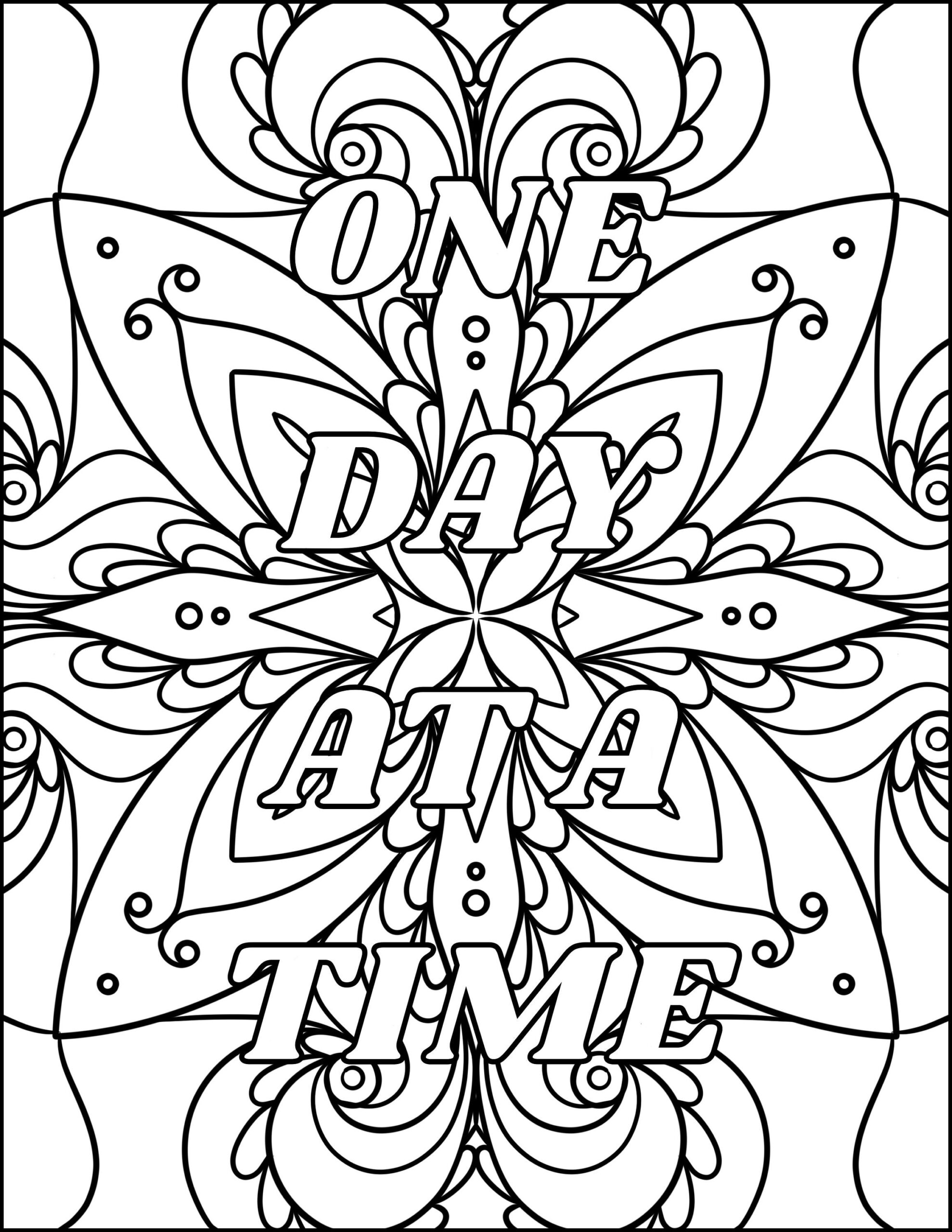 3 Printable Recovery Coloring Pages, Sobriety Coloring Pages pertaining to Free Printable Recovery Coloring Pages