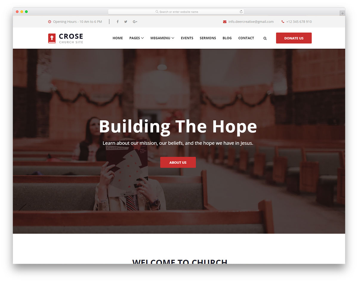 36 Best Church Website Templates 2025 - Colorlib intended for Church Templates Free Download