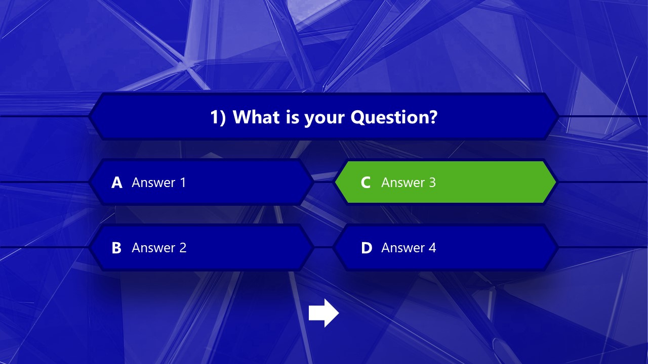 4 Options Multiple Choice Powerpoint Template &amp;amp; Mcq Template with regard to Powerpoint Multiple Choice Quiz Template Free Download