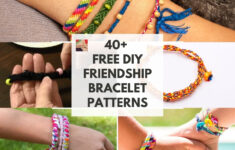 40+ Free Diy Friendship Bracelet Patterns | Needlepointers pertaining to Free Printable Friendship Bracelet Instructions