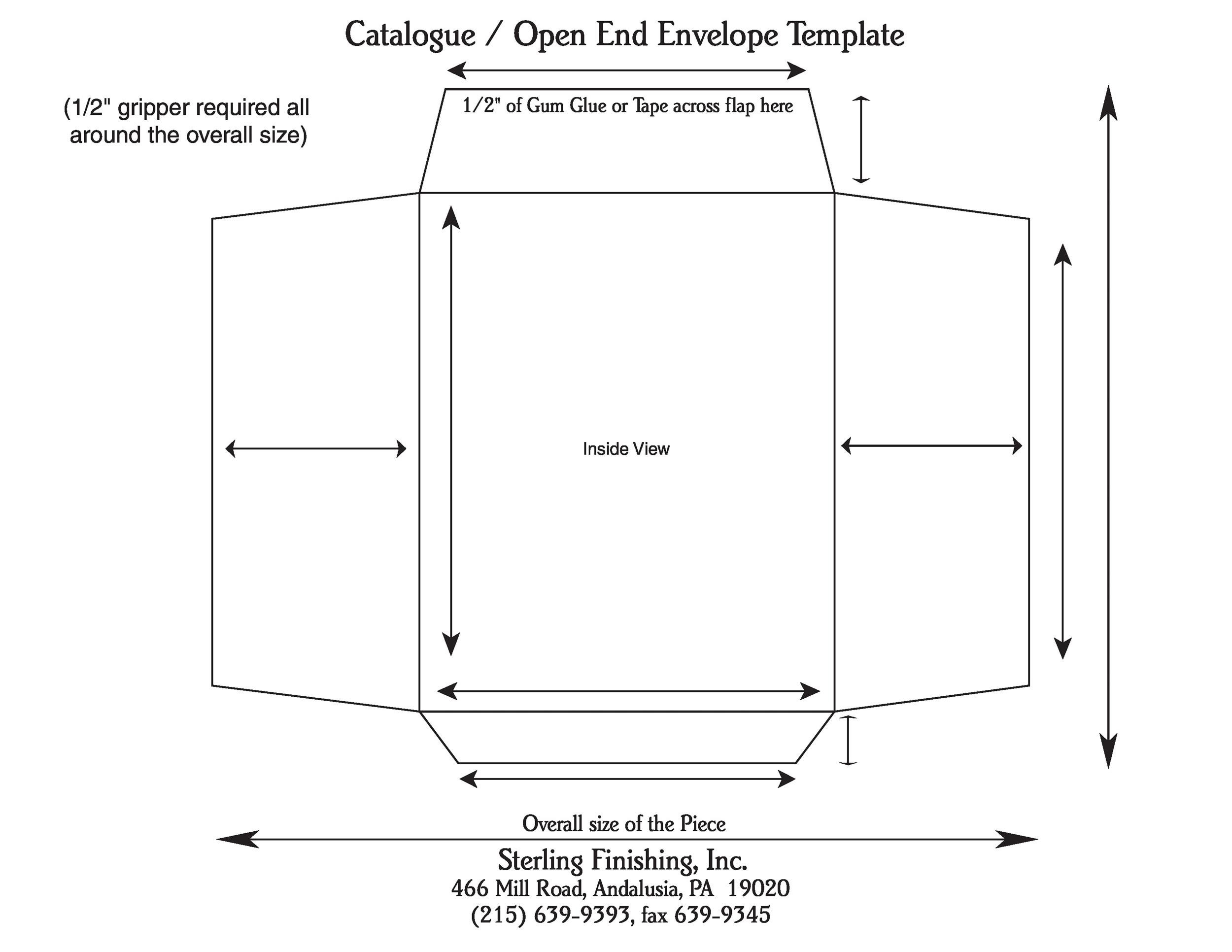 40+ Free Envelope Templates (Word + Pdf) ᐅ Templatelab with regard to Free Printable 5X7 Envelope Template