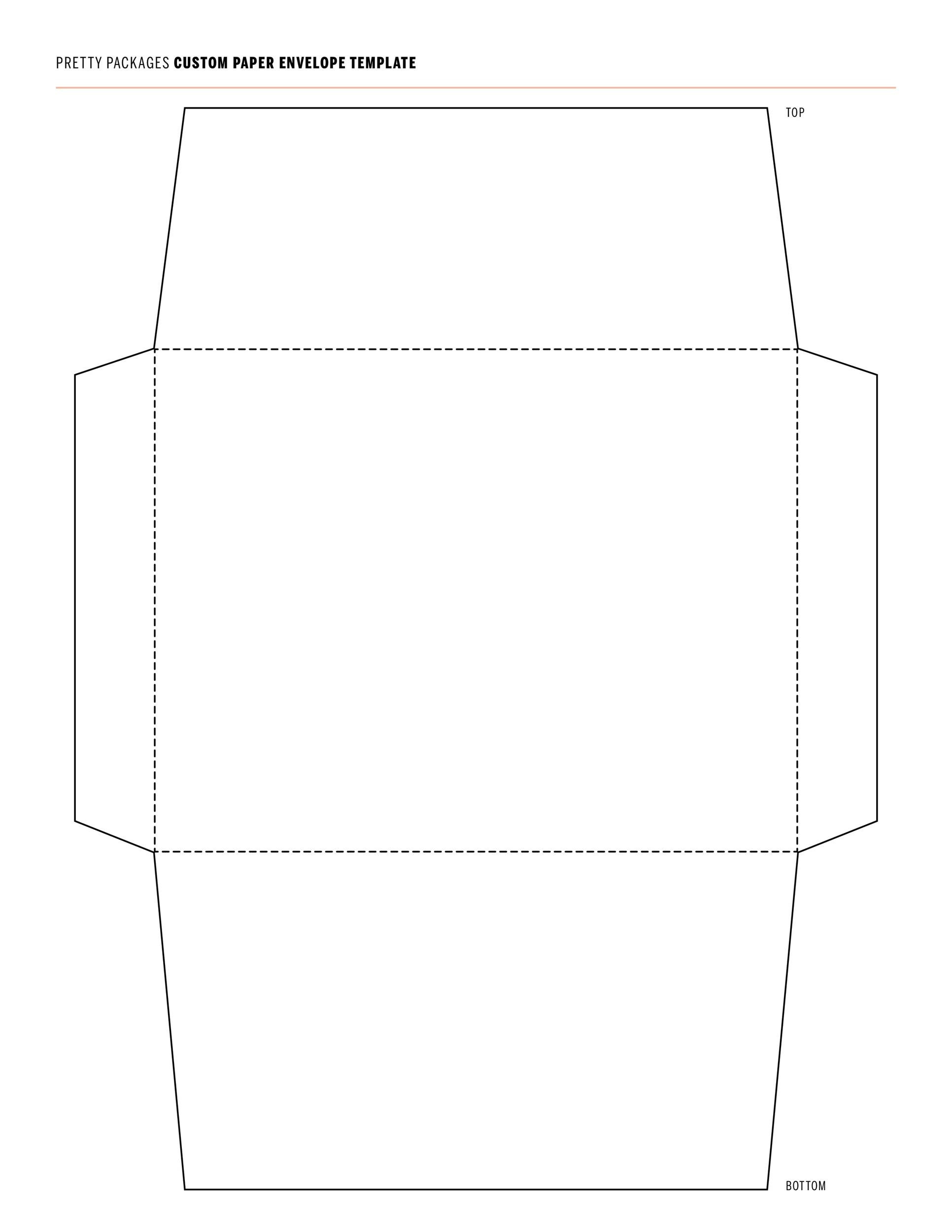 40+ Free Envelope Templates (Word + Pdf) ᐅ Templatelab with regard to Free Printable 5X7 Envelope Template