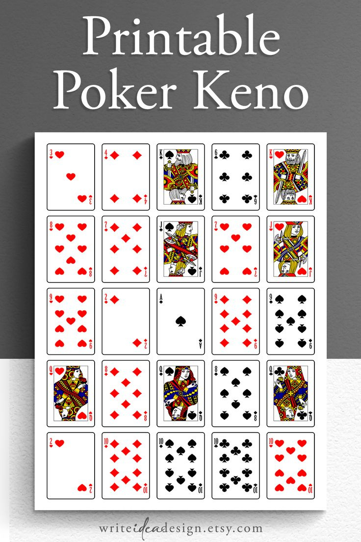 48 Printable Poker Keno Cards - Easy Download And Start Playing! throughout Free Printable Pokeno Cards Download