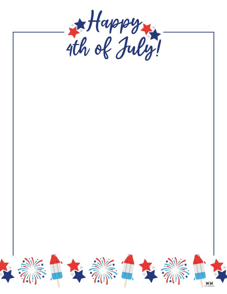 4th of july borders frames 20 pages printabulls pertaining to free printable 4th of july stationary 4Th Of July Borders & Frames - 20 Pages | Printabulls pertaining to Free Printable 4Th Of July Stationary