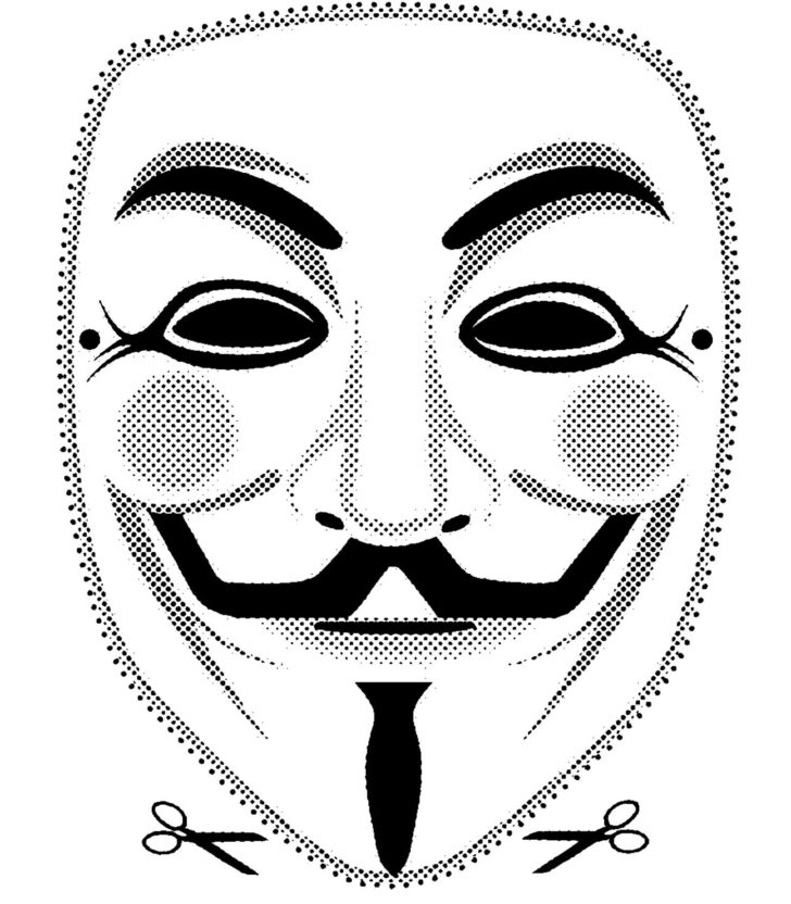 Free Paper Mask Template