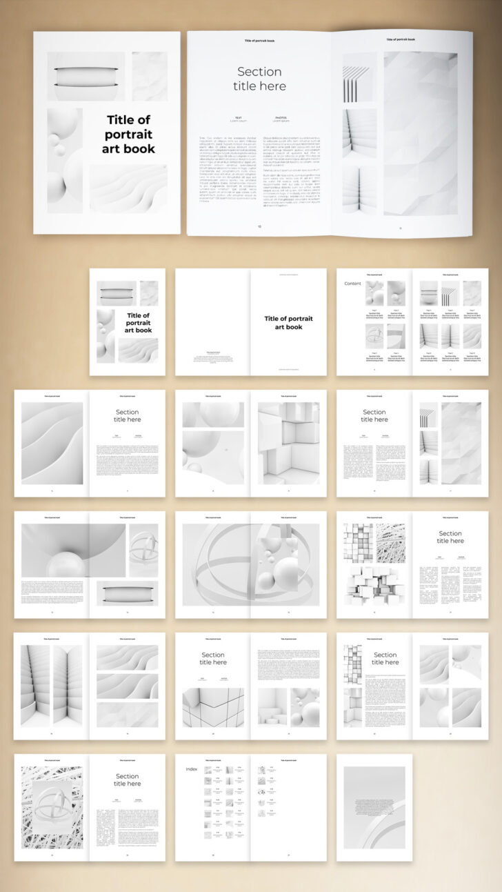 A5 Booklet Template Indesign Free