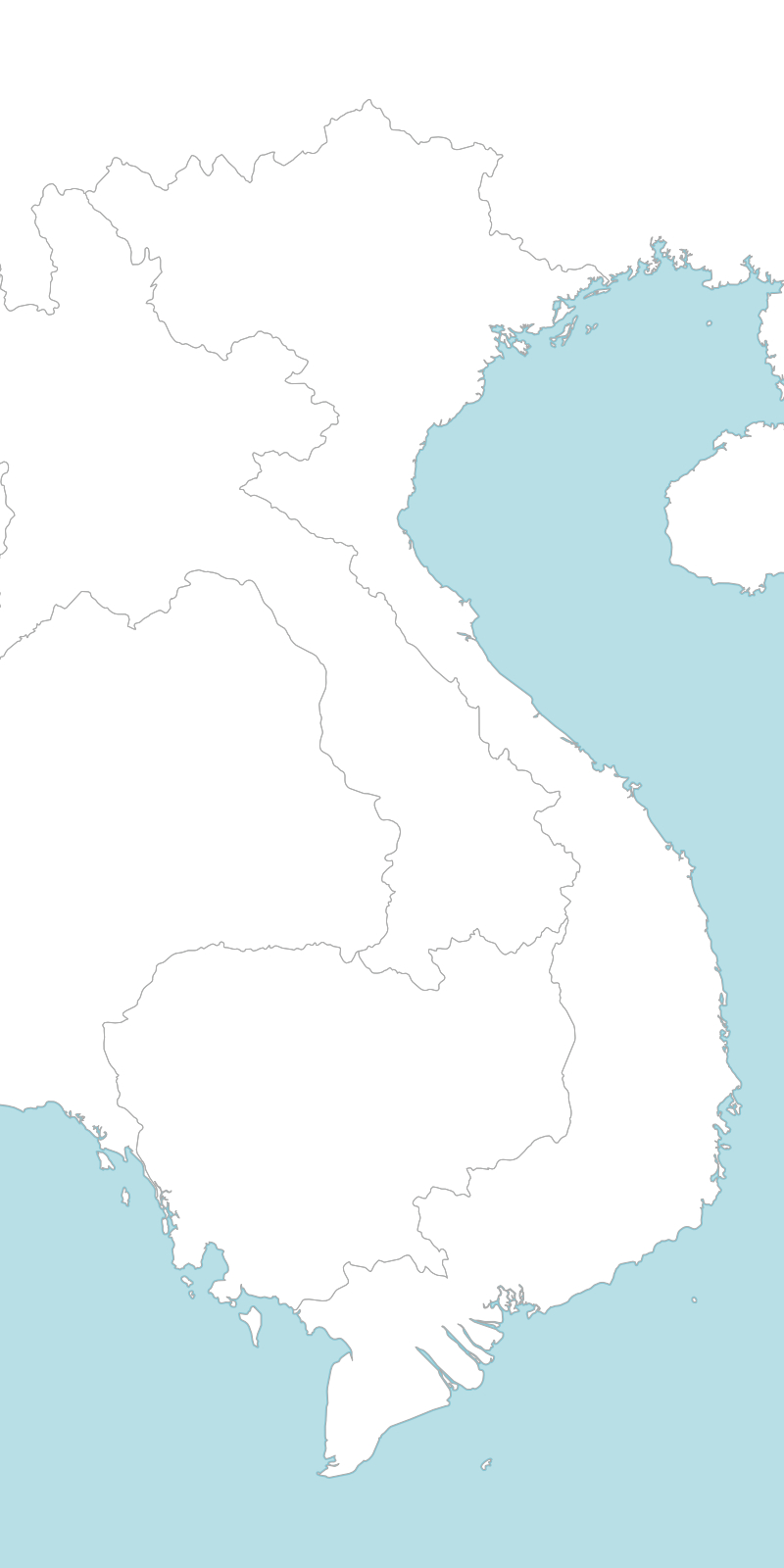 6 Free Maps Of Vietnam - Ase/Anup regarding Free Printable Map of Vietnam