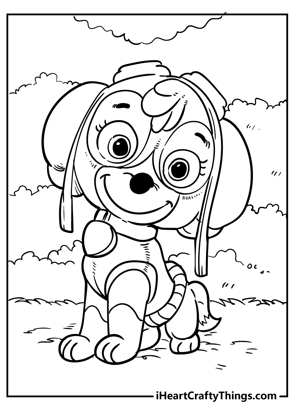 60 Paw Patrol Coloring Pages (100% Free Pdf Printables) with Free Printable Paw Patrol Easter Activities