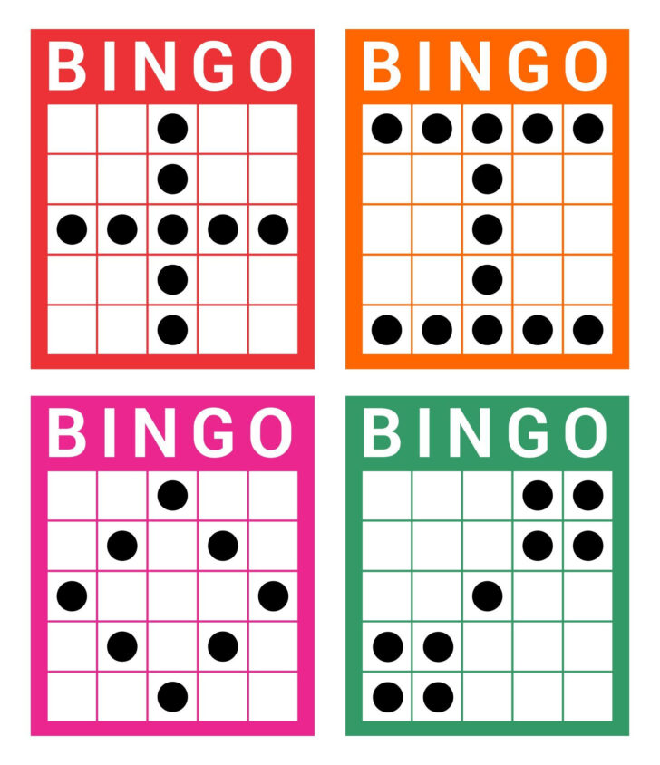 Free Printable Bingo Patterns