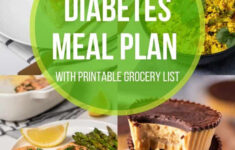 7 -Day Diabetes Meal Plan (With Printable Grocery List) – Diabetes with Free Diabetes Recipes Printable