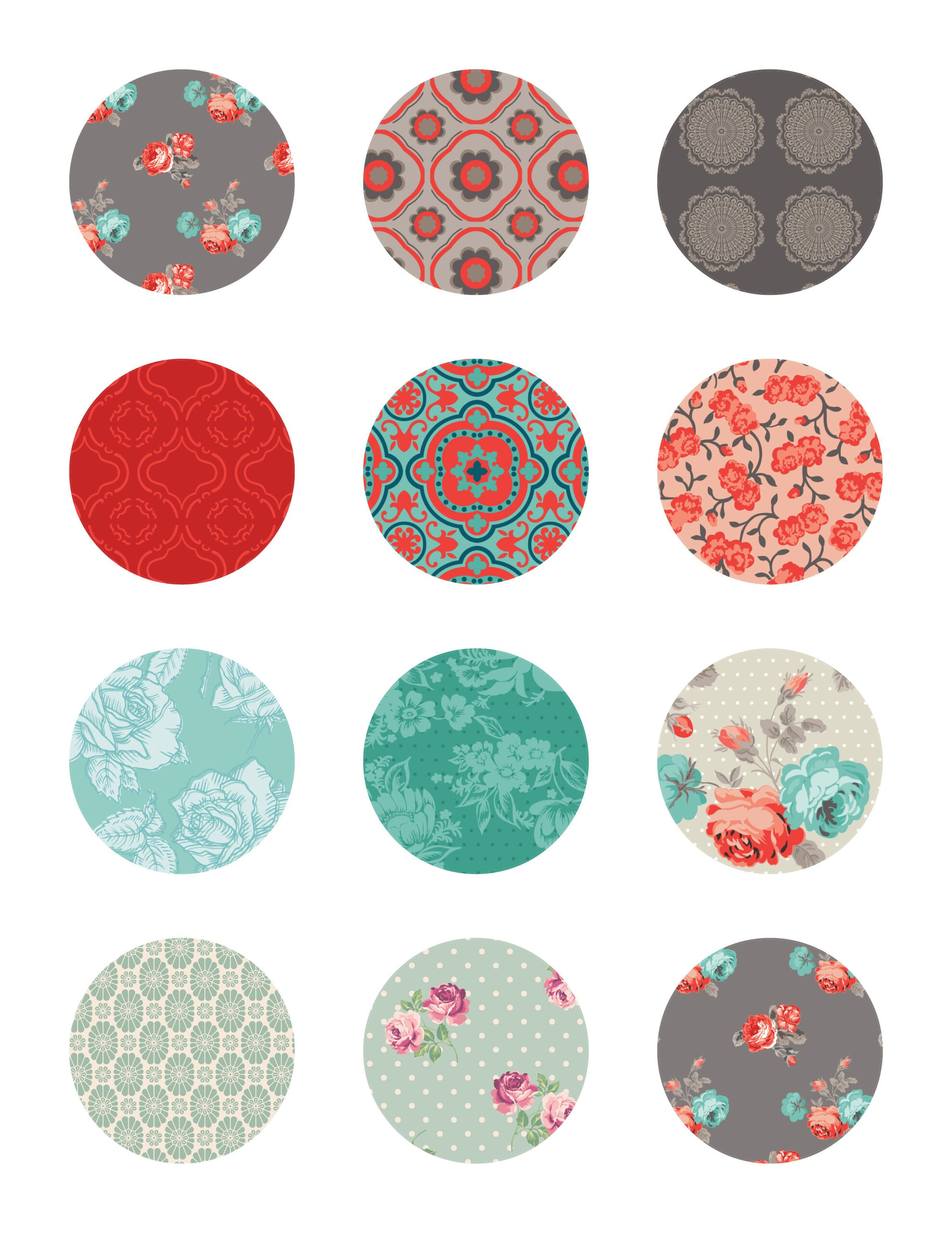 7 Kronkorken-Ideen | Kronkorken, Cabochon Vorlagen, Basteln throughout Free Printable Cabochon Pictures