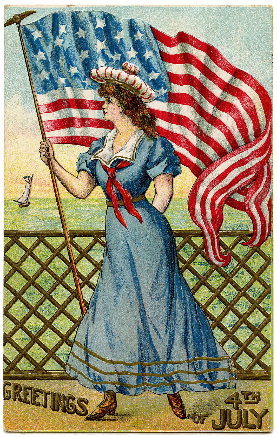 87 Happy 4Th Of July Images-(Patriotic!) - The Graphics Fairy in Free Printable Clip Art For 4th of July