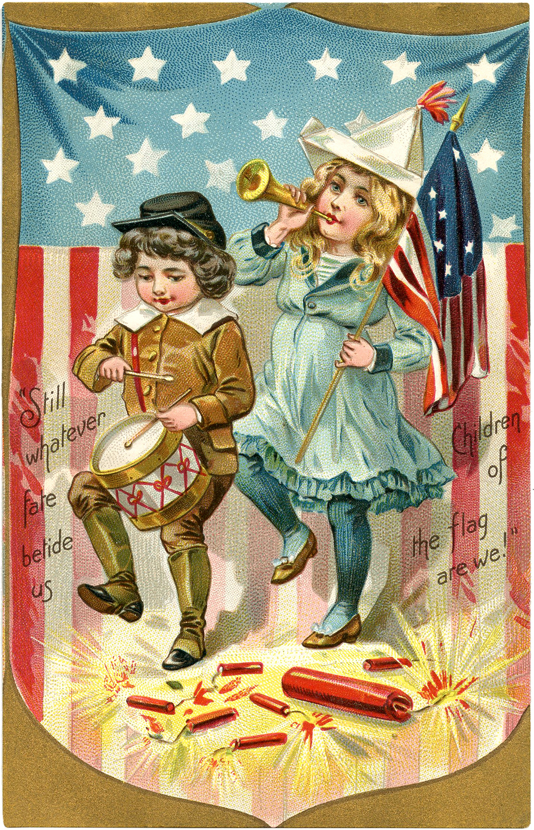 87 Happy 4Th Of July Images-(Patriotic!) - The Graphics Fairy within Free Printable Clip Art For 4Th Of July