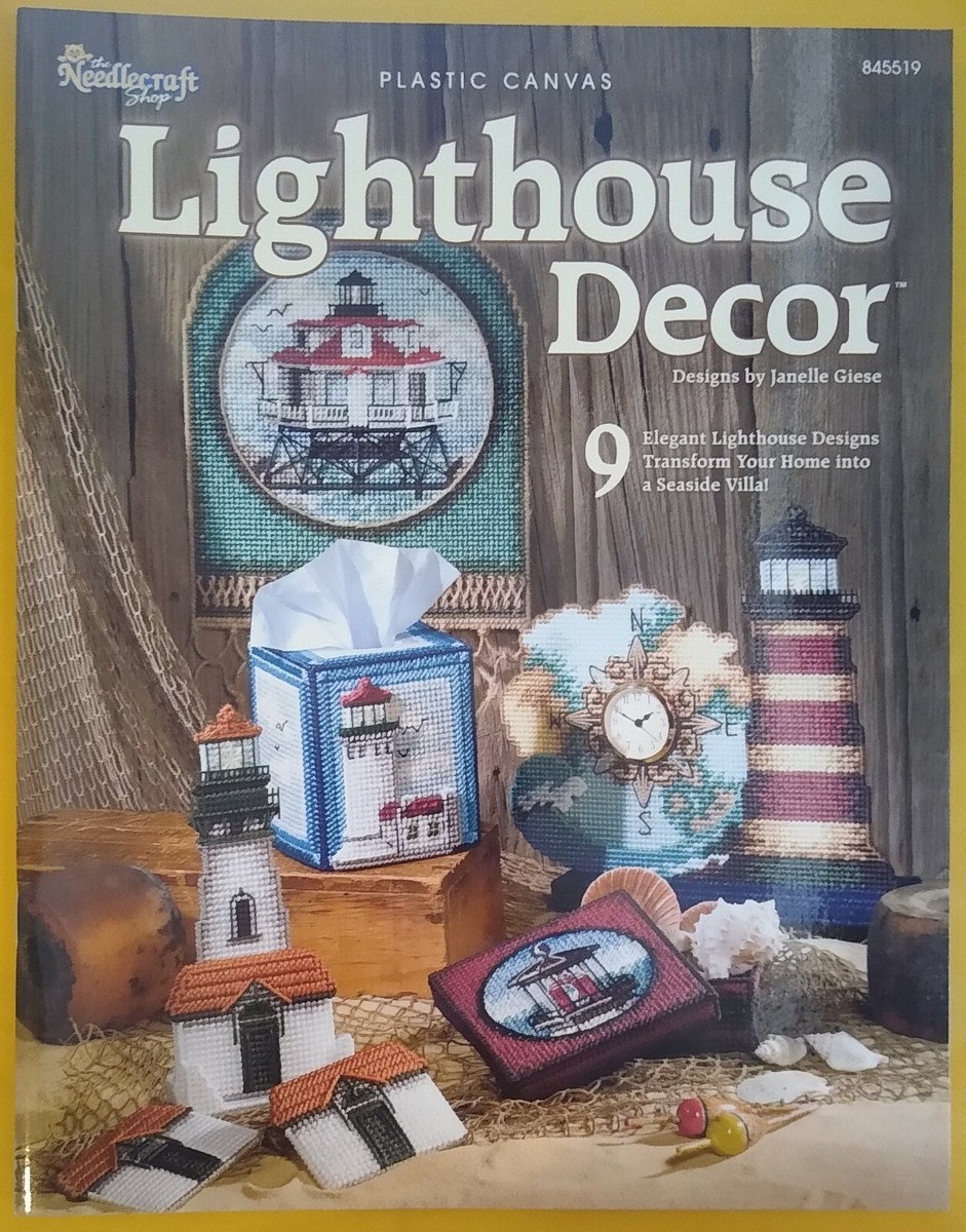 9 Lighthouse Plastic Canvas Lighthouse Decor - Designs 2005 for Free Printable Lighthouse Plastic Canvas Patterns