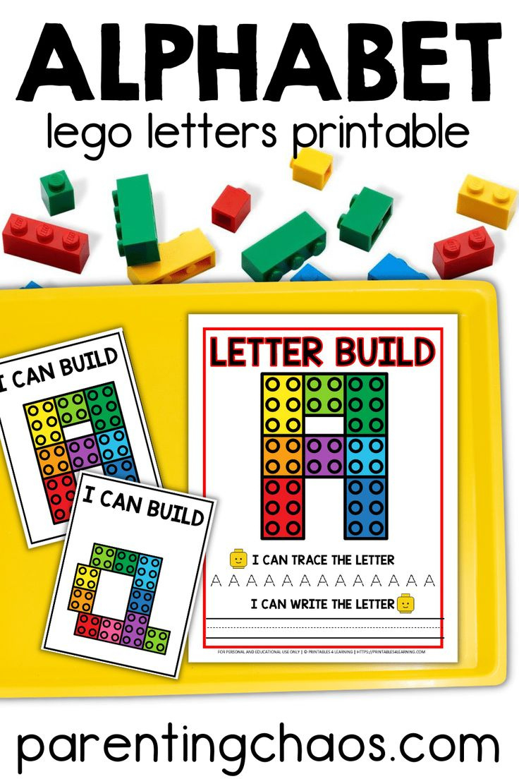 Alphabet Lego Letters Printable throughout Free Lego Letter Printables