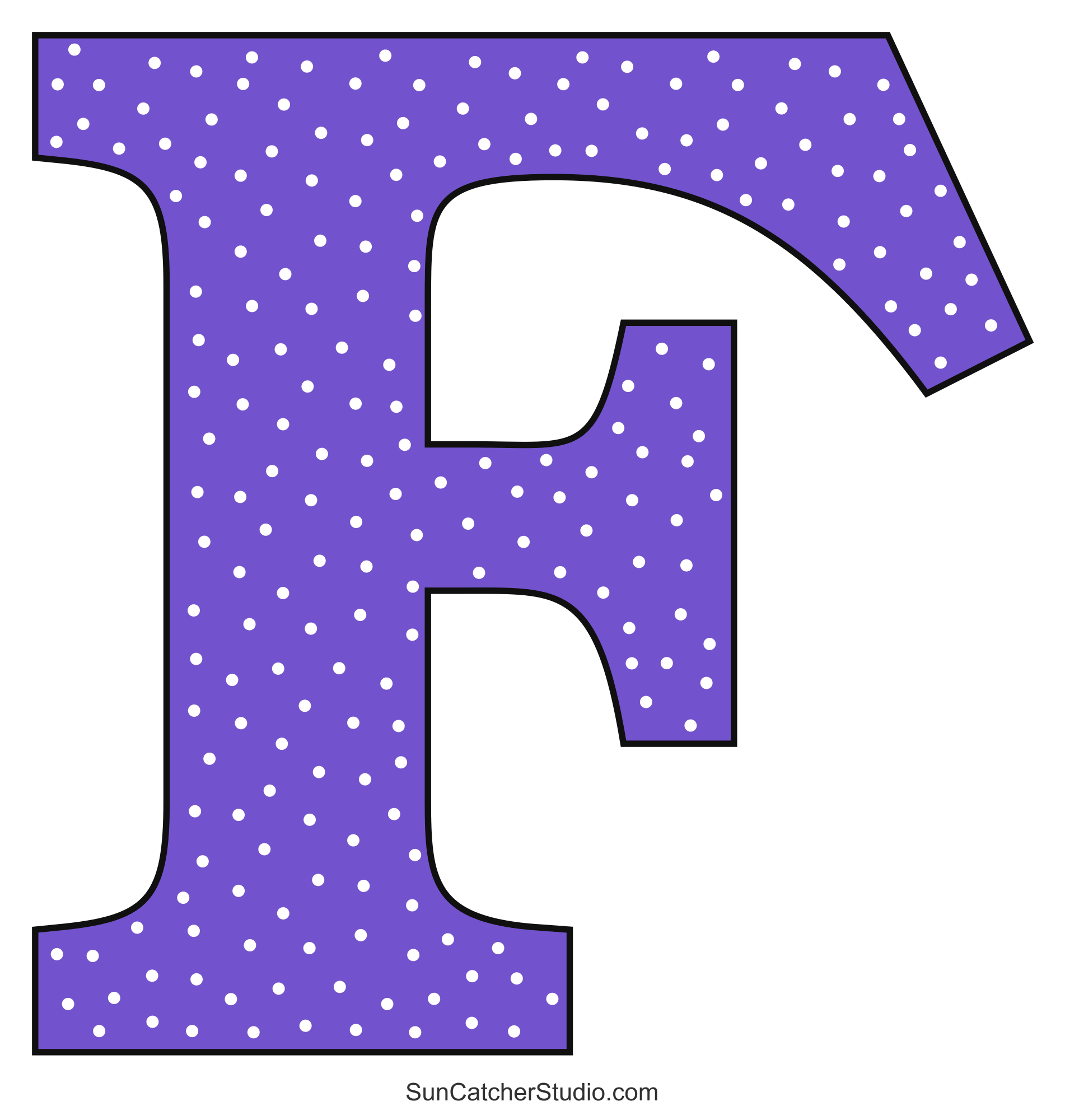 Alphabet Letters And Numbers With A Colorful Polka Dot Design intended for Free Printable Colored Letters