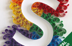 Alphabet Outlines Digital Quilling Templates intended for Free Printable Quilling Alphabet Letters Patterns