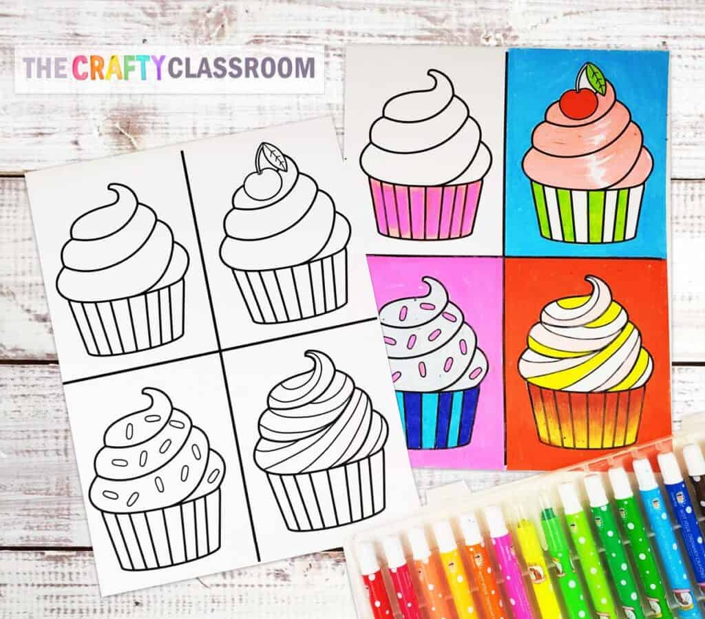 Andy Warhol Art Project For Kids - The Crafty Classroom pertaining to Andy Warhol Free Printables