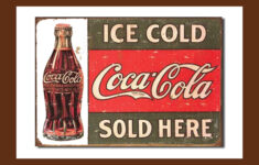 Antique Coke Signs – Etsy in Free Printable Vintage Coke Machine Signs