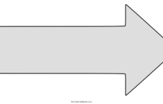 Arrow Icons, Patterns, Stencils, Clipart (Left, Right, Up, Down intended for Free Printable Arrows For Signs