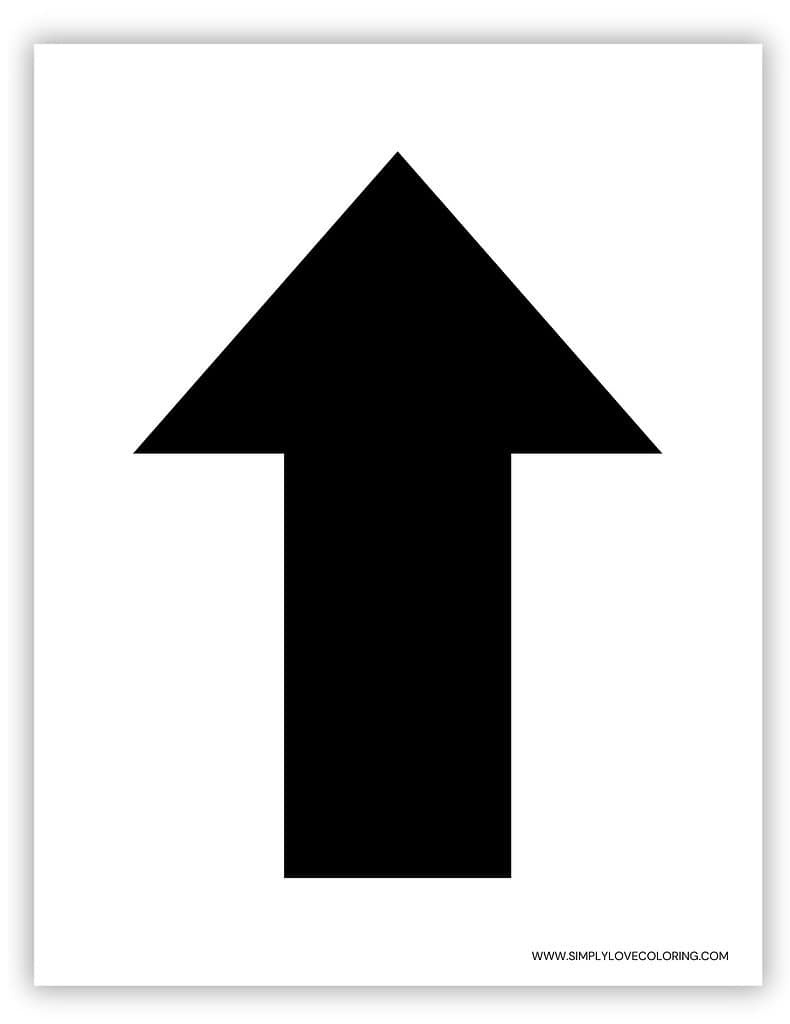 Arrow Signs (Free Pdf Printables) - Simply Love Coloring in Free Printable Arrows For Signs