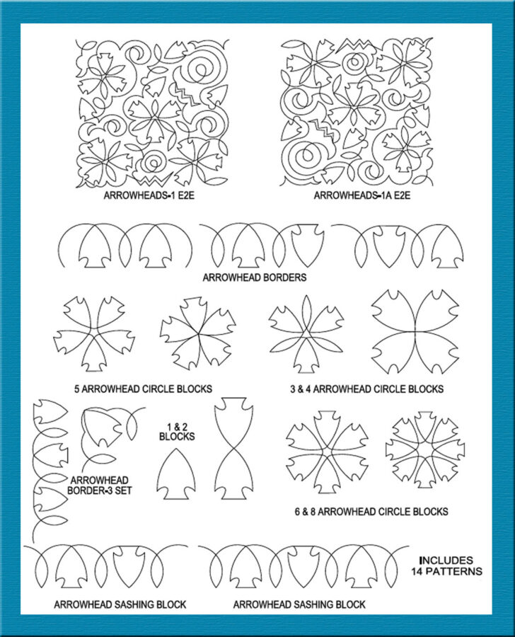 Free Printable Quilting Pantographs Download