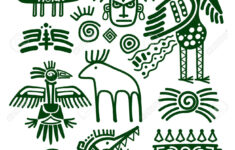 Aztec Und Inka Indian Stammes-Zeichen Für Verzierungen Und intended for Free Native American Symbols Printables